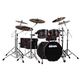 Ударная установка DDRUM HYBRID 6 BLK RED 15652